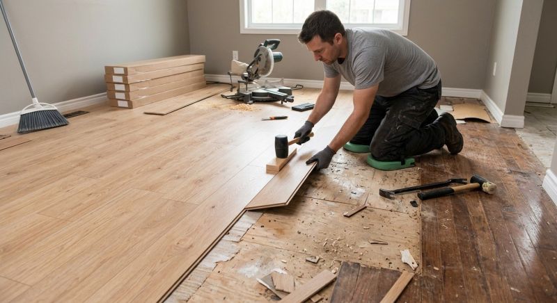 Laminate Floor Installation in Dover, FL
