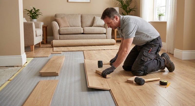 Laminate Floor Installation in Webster, FL