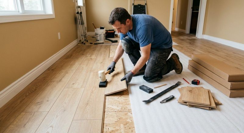 Laminate Floor Installation in Wesley Chapel, FL