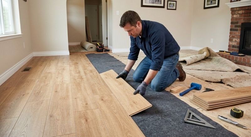 Laminate Floor Remodeling in Zephyrhills, FL