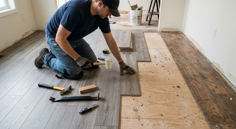 Laminate Floor Replacement in Zephyrhills, FL