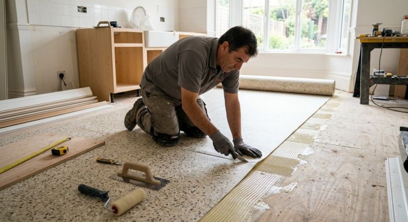 Linoleum Floor Installation in Hernando County, FL