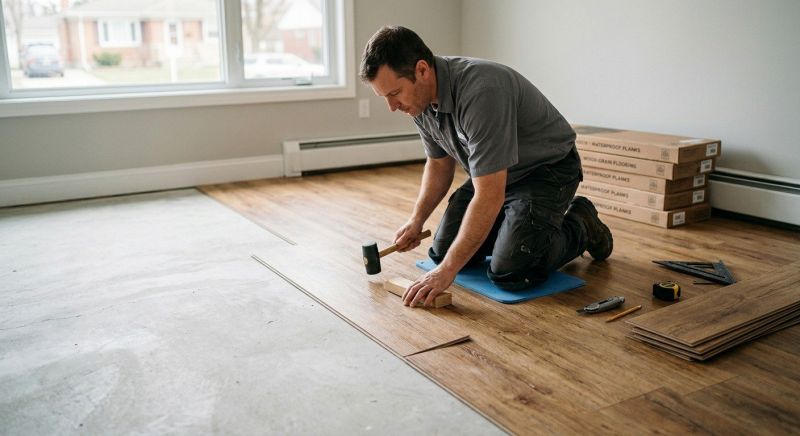 Linoleum Floor Installation in Kathleen, FL