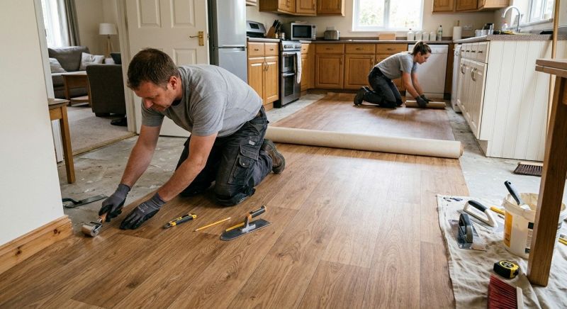 Linoleum Flooring Replacement in Zephyrhills, FL