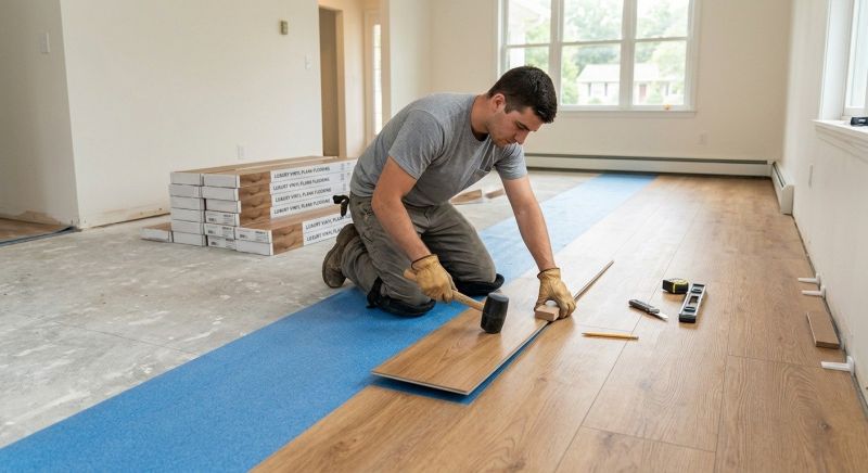 Luxury Vinyl Tile Installation in Zephyrhills, FL