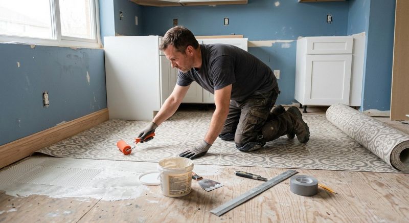 Sheet Linoleum Installation in Brandon, FL