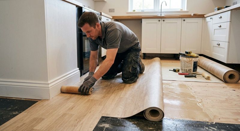 Sheet Linoleum Installation in Spring Hill, FL