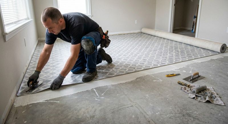 Sheet Vinyl Installation in Brooksville, FL