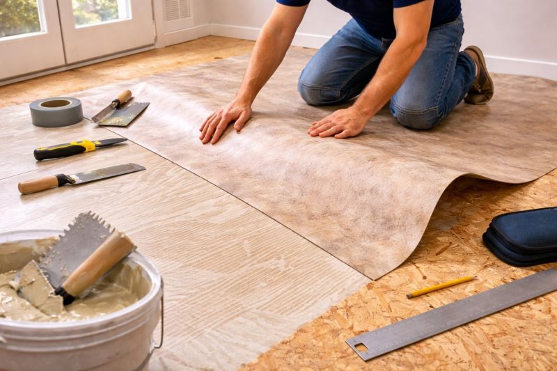 Sheet Vinyl Installation in Seffner, FL